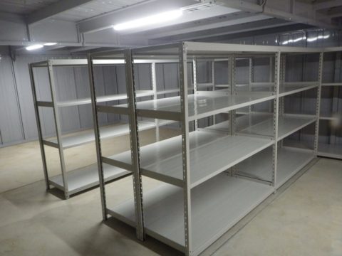 軽中量ラック 11台 倉庫
