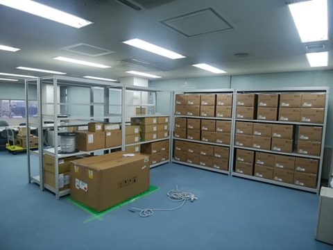 軽中量ラック 6台 オフィス