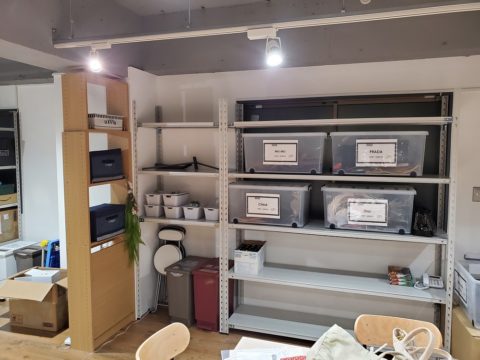 軽量ラック 9台 オフィス
