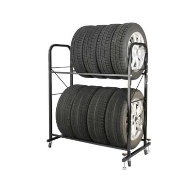 簡易タイヤラック