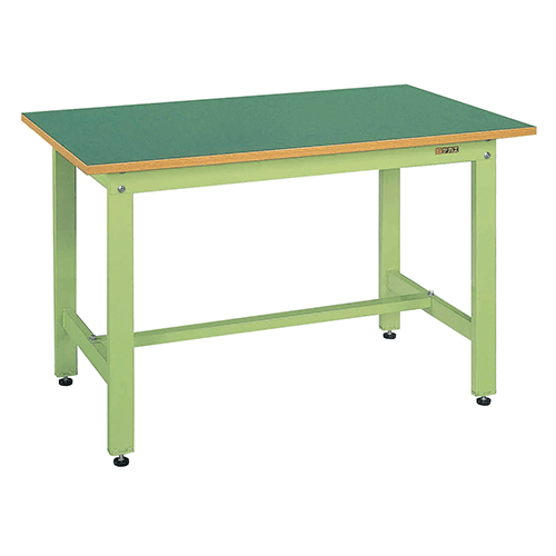 軽量作業台 グリーン KK-40FN サカエリューム天板【返品不可】
