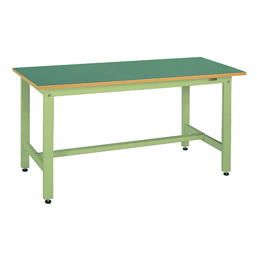 軽量作業台 グリーン KK-59FN サカエリューム天板【返品不可】