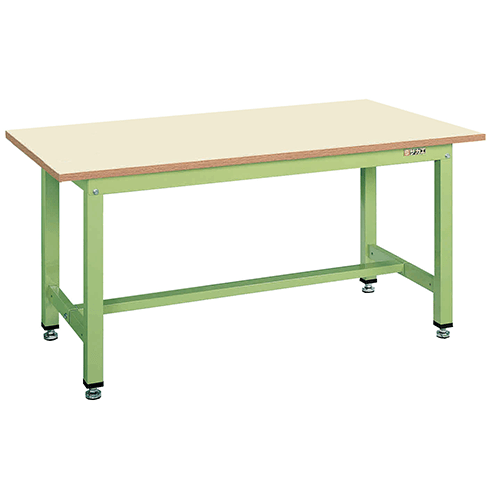 中量作業台 グリーン KT-593IG メラミン天板